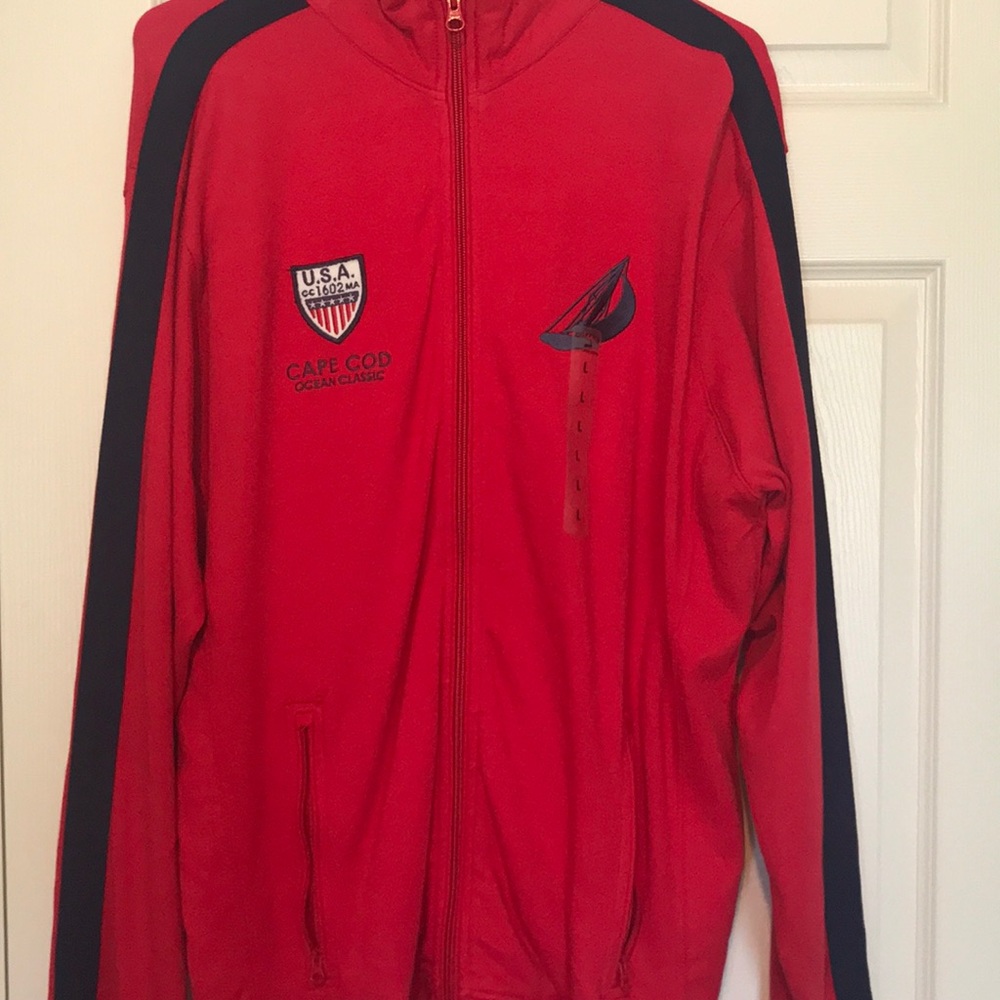 Cape Cod Cuffy’s zip front sweatshirt